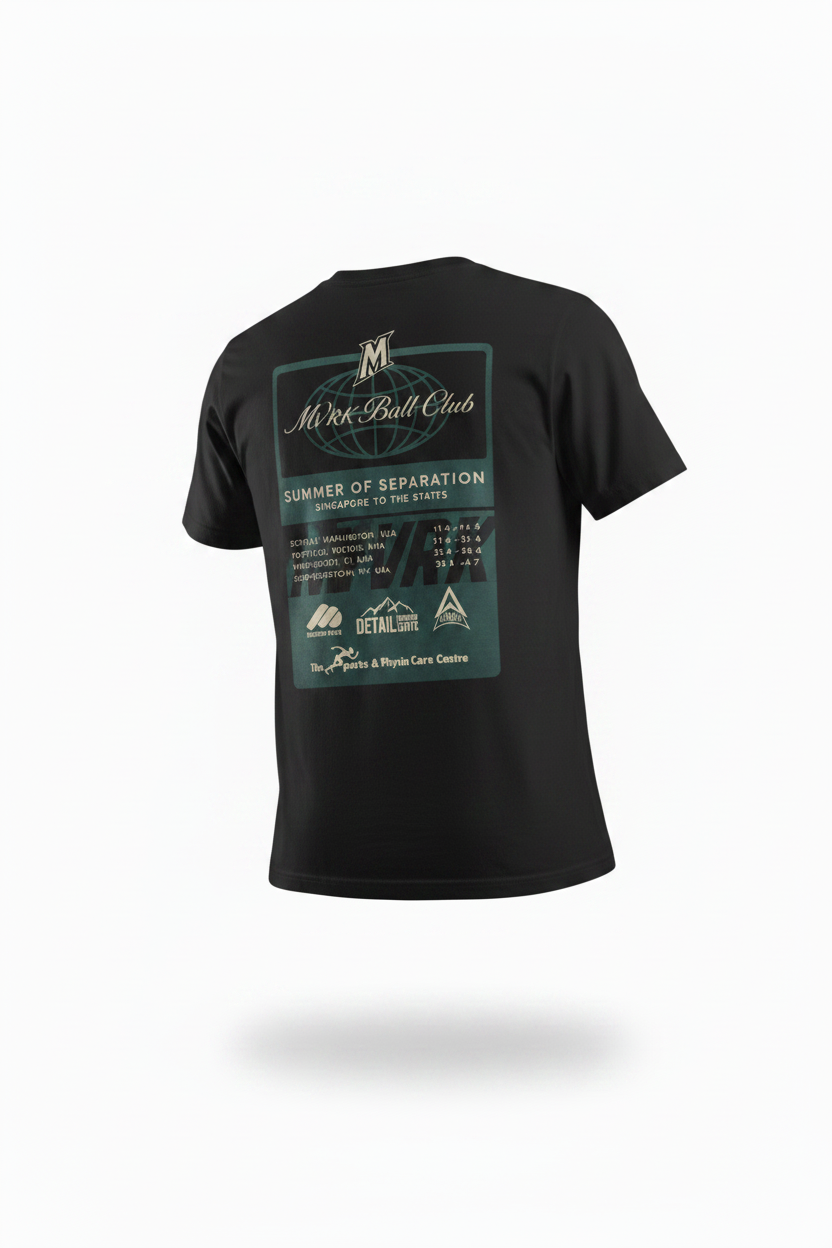 Black Tee Back